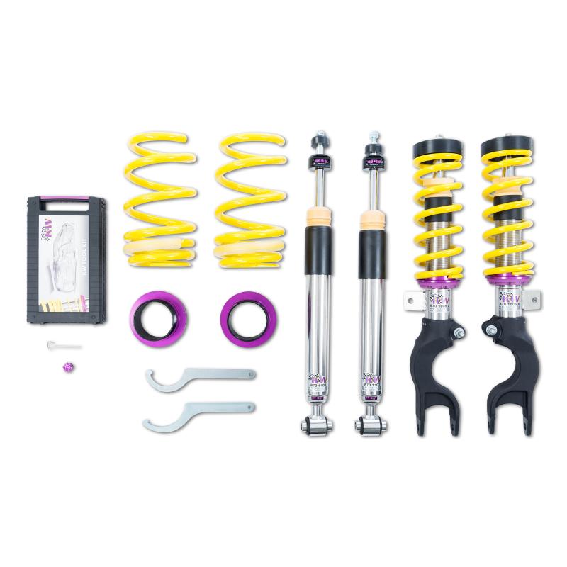 KW Coilover Kit V3 18-19 Tesla Model 3 AWD 35287007 Main Image