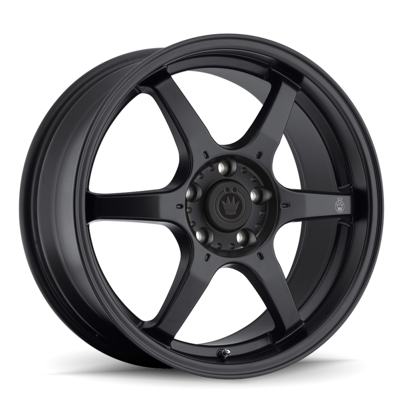 Konig Backbone Wheel Black/Machine Spoke 15X6.5 +38 4X100