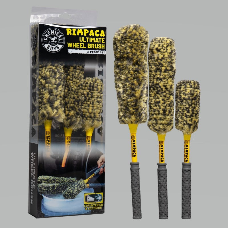 Chemical Guys Rimpaca Ultimate Wheel Brush Set - 3 Pcs (P12) ACC617