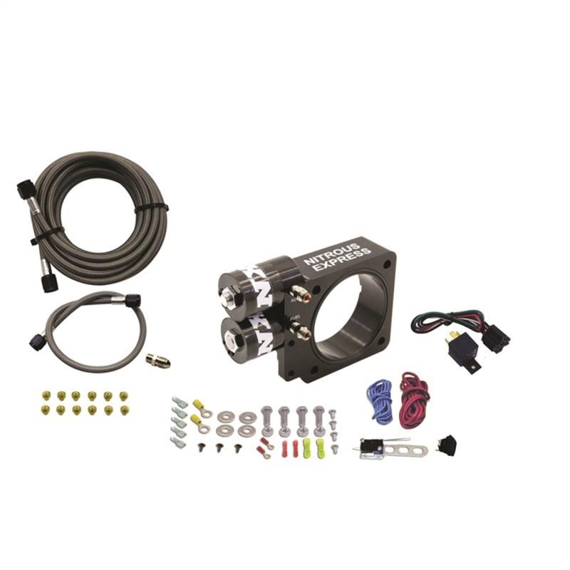 Nitrous Express 86-93 Ford Mustang GT 5.0L (Pushrod) Nitrous Plate Kit w/o Bottle 20955-00 Main Image