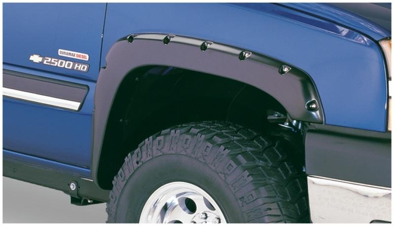 Bushwacker 07-07 Chevy Silverado 1500 Classic Fleetside Pocket Style Flares 2pc - Black 40059-02 Main Image