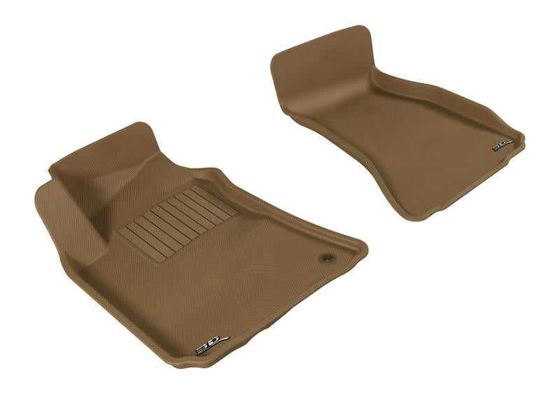 3D MAXpider 2008-2010 Dodge Challenger Kagu 1st Row Floormat - Tan L1DG01511502 Main Image