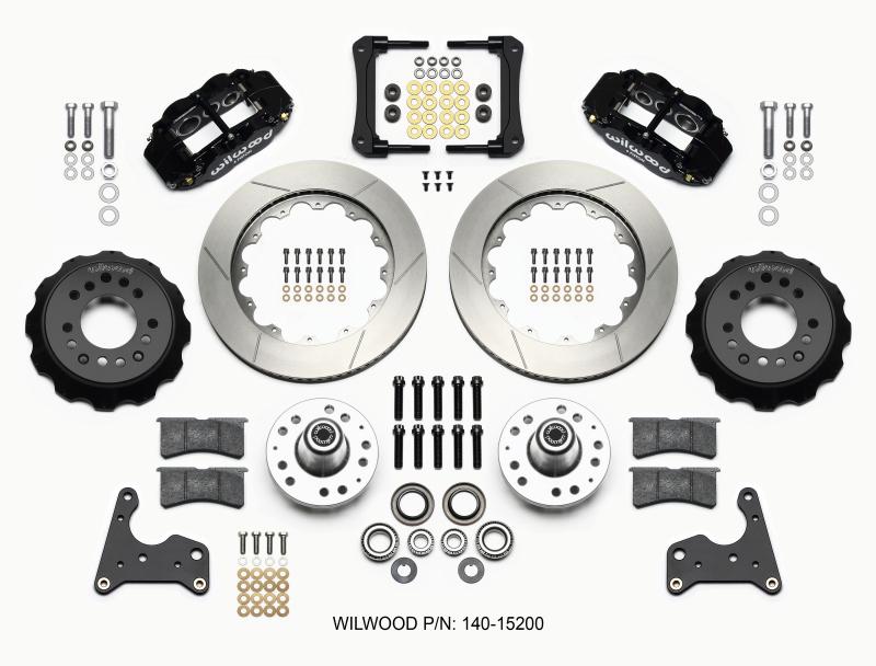 Wilwood Narrow Superlite 6R Front Hub Kit 14.00in 65-72 CDP C Body -Drum 140-15200 Main Image