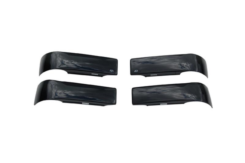 AVS 94-00 GMC Yukon (4 Pc Wraparound) Headlight Covers - Black 41208 Main Image