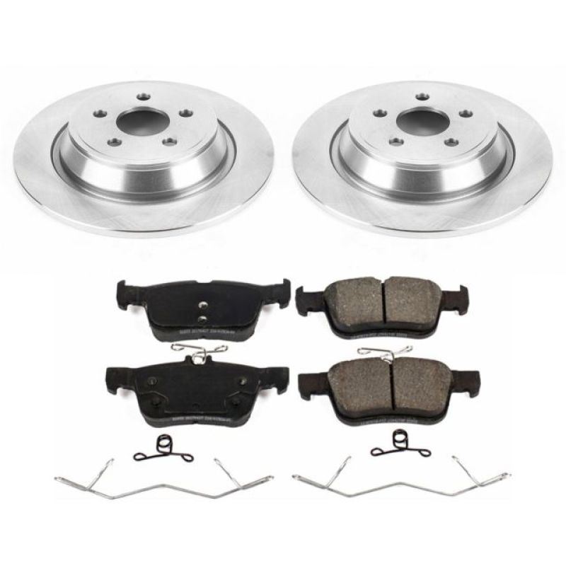 PowerStop PSB Autospecialty Kit Brakes, Rotors & Pads Brake Kits - OE main image