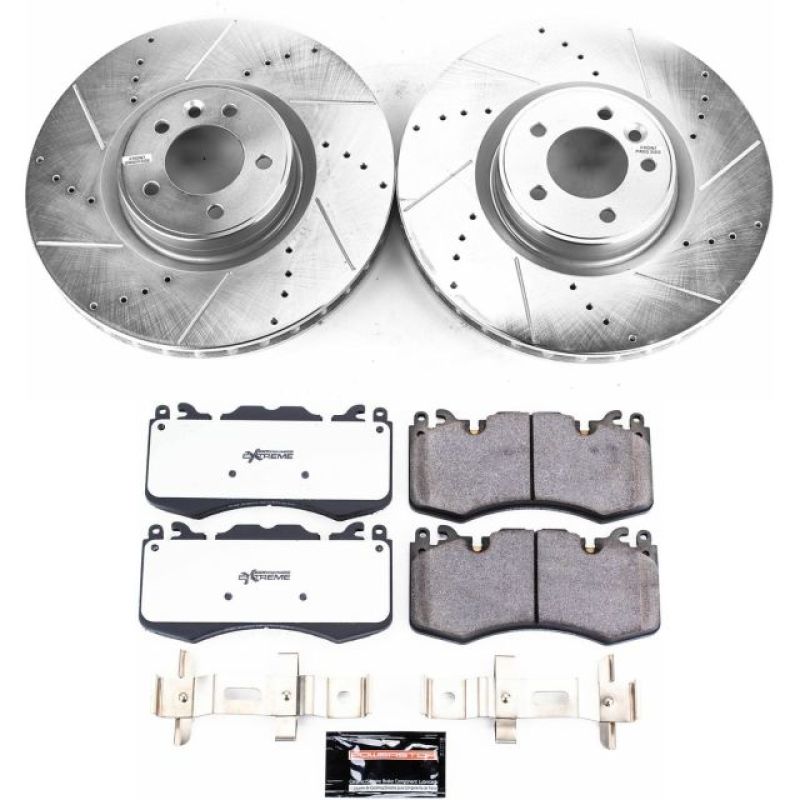 PowerStop PSB Z36 Truck & Tow Kit Brakes, Rotors & Pads Brake Kits - Performance D&S main image