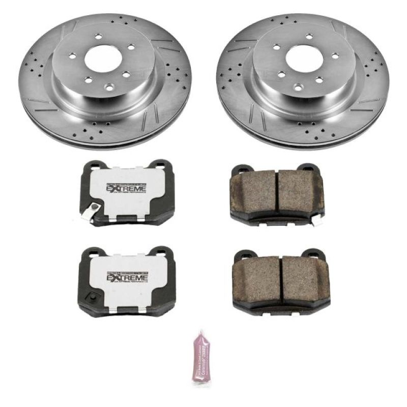 PowerStop PSB Z26 Street Warrior Kit Brakes, Rotors & Pads Brake Kits - Performance D&S main image