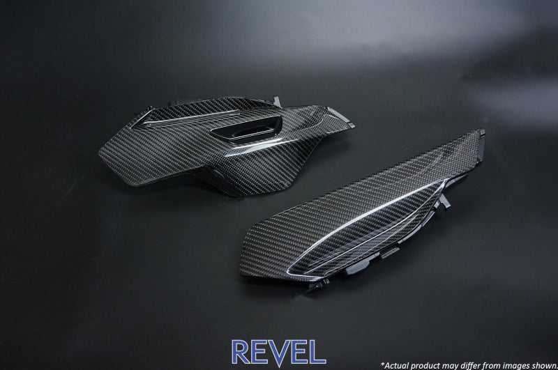 Revel GT Dry Carbon Shifter Side Panel Replacement Unit (Left & Right) 16-18 Mazda MX-5 - 2 Pieces 1TR4GT0AM11