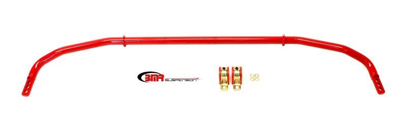 BMR 12-15 5th Gen Camaro Rear Hollow 32mm Adj. Sway Bar Kit w/ Bushings - Red SB033R Main Image