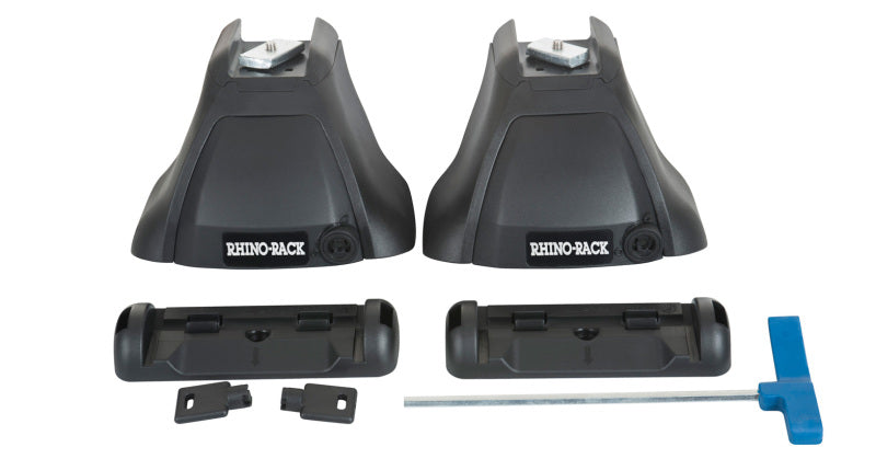 Rhino-Rack 15-20 Ford F150 4 Door Pick Up Heavy Duty 2500 1 Bar Roof Rack - Silver JA8389