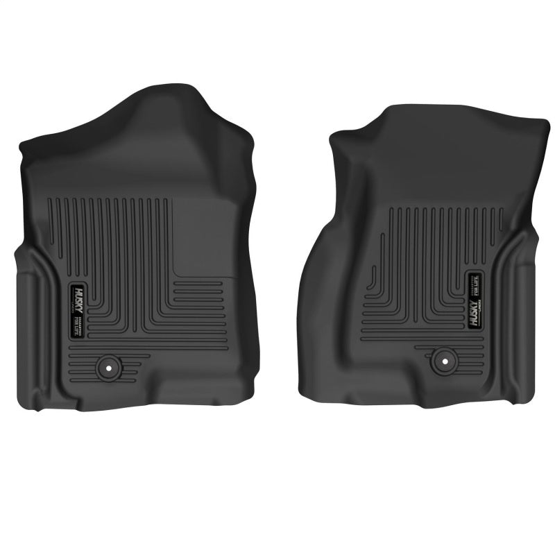 Husky Liners HL XAC - Front - Black Floor Mats Floor Mats - Rubber main image