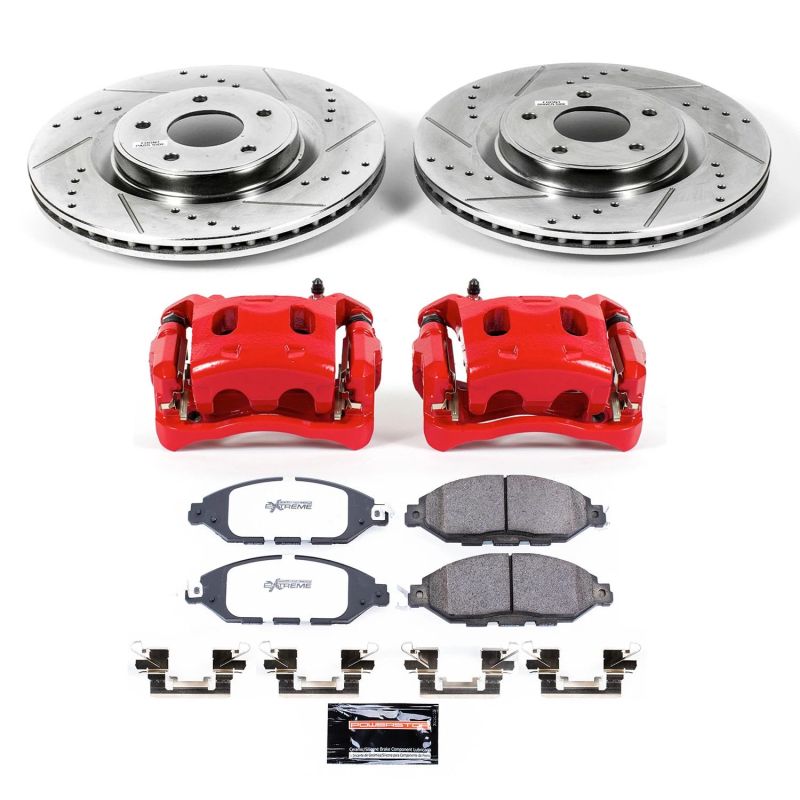 PowerStop PSB Z36 Truck & Tow Kit w/Cals Brakes, Rotors & Pads Brake Kits - Performance D&S main image