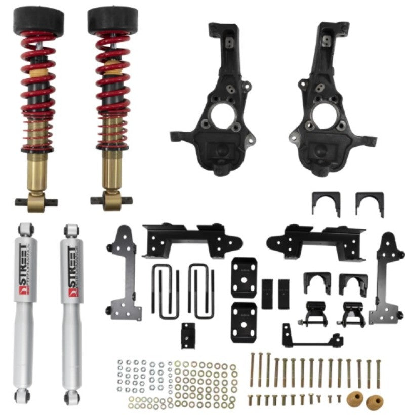 Belltech LOWERING KIT 2019+ GM Silverado / Sierra 1500 4WD All Cabs - 2-5in Fr / 6in R 1041HK