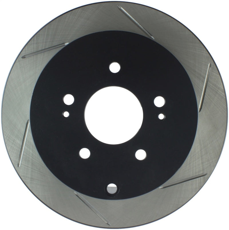 StopTech Sport Slotted Brake Rotor; Rear Left