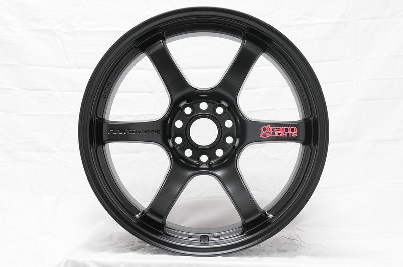 Gram Lights 57DR 19x9.5 +35 5-114.3 Semi Gloss Black Wheel WGI435EH