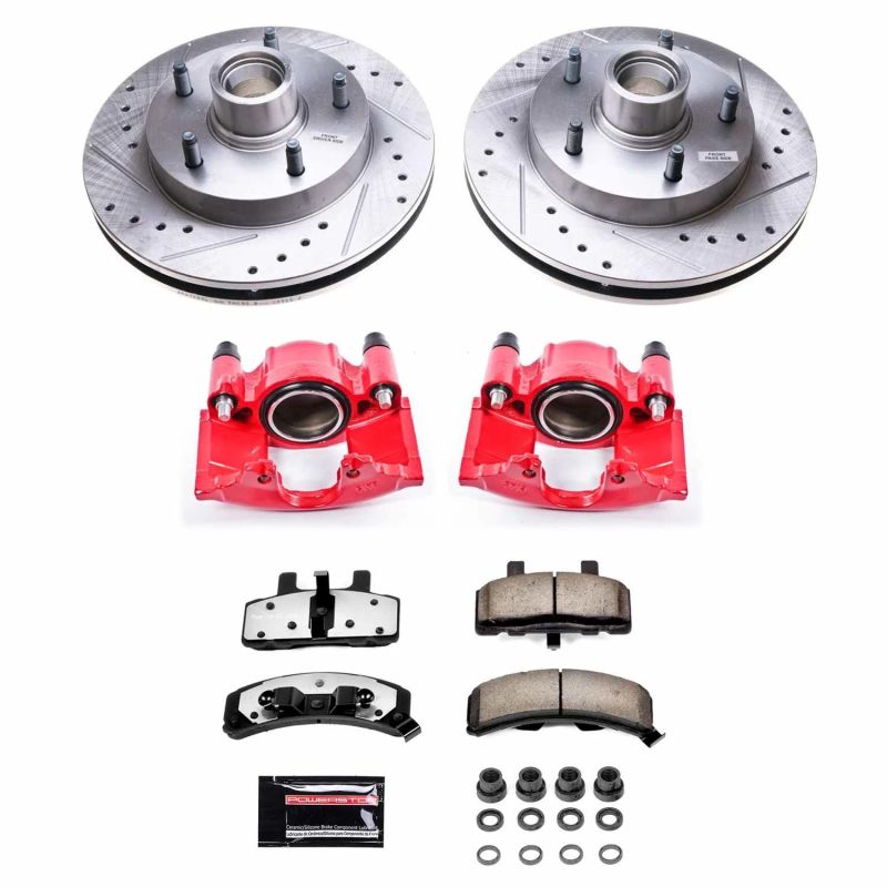 PowerStop PSB Z36 Truck & Tow Kit w/Cals Brakes, Rotors & Pads Brake Kits - Performance D&S main image