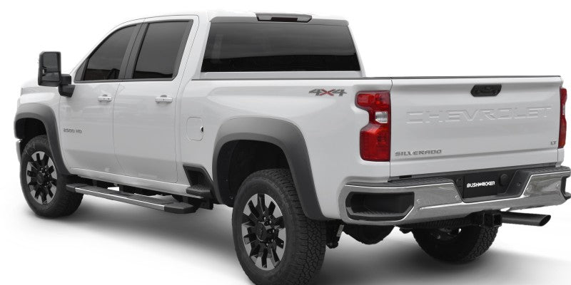 Bushwacker 2020 Chevrolet Silverado 2500/3500 Extend-A-Fender Style Flares 4pc - Black 40986-02