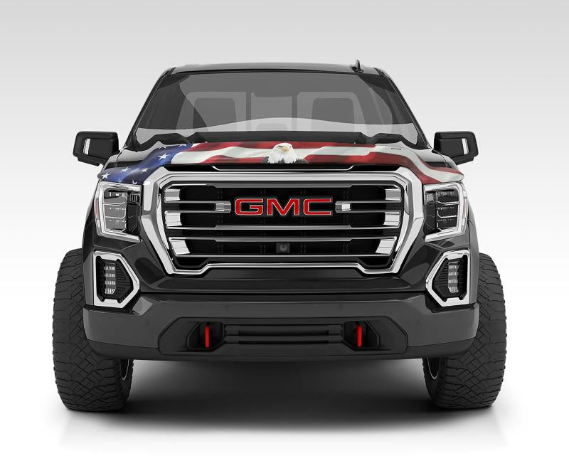 Stampede 2019 GMC Sierra 1500 Vigilante Premium Hood Protector - Flag 3022-30 Main Image