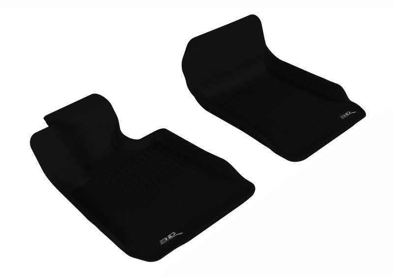 3D MAXpider 2006-2011 BMW 3 Series E90/E92 Kagu 1st Row Floormat - Black L1BM00611509 Main Image