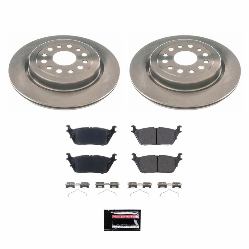 PowerStop PSB Autospecialty Kit Brakes, Rotors & Pads Brake Kits - OE main image