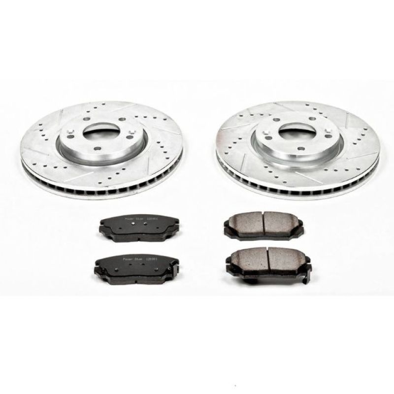 PowerStop PSB Z23 Evolution Kit Brakes, Rotors & Pads Brake Kits - Performance D&S main image