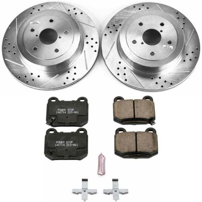 PowerStop PSB Z23 Evolution Kit Brakes, Rotors & Pads Brake Kits - Performance D&S main image