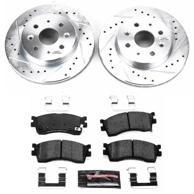 PowerStop PSB Z23 Evolution Kit Brakes, Rotors & Pads Brake Kits - Performance D&S main image