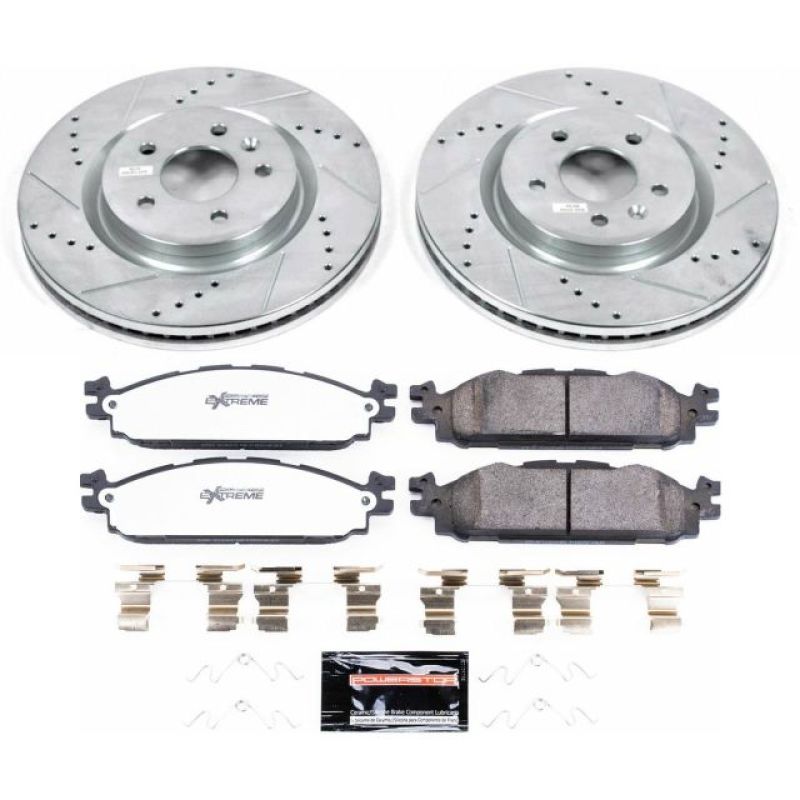 PowerStop PSB Z36 Truck & Tow Kit Brakes, Rotors & Pads Brake Kits - Performance D&S main image