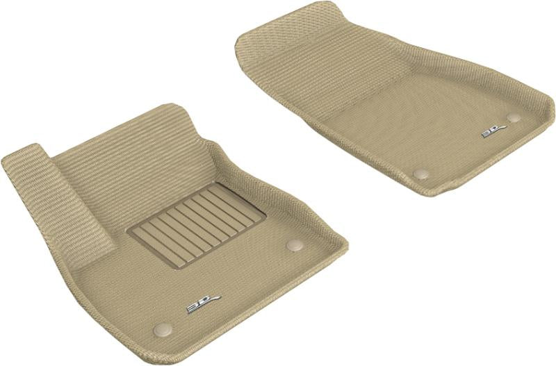 3D MAXpider 2018-2020 Buick Regal Kagu 1st Row Floormat - Tan L1BC03911502 Main Image