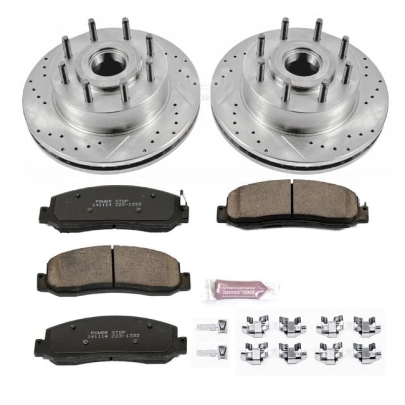 PowerStop PSB Z23 Evolution Kit Brakes, Rotors & Pads Brake Kits - Performance D&S main image