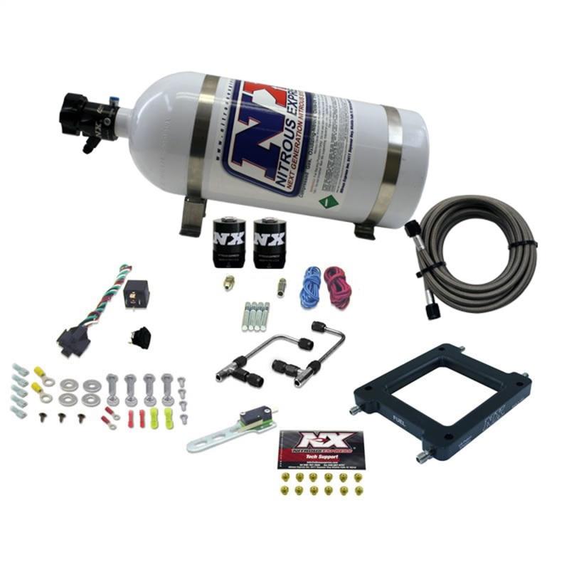 Nitrous Express Dominator Gemini Pro-Power Nitrous Kit (100-500HP) w/10lb Bottle 60570-10 Main Image