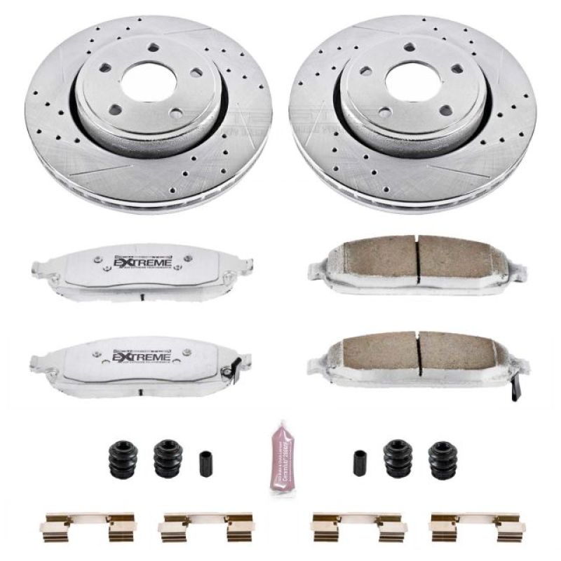 PowerStop PSB Z26 Street Warrior Kit Brakes, Rotors & Pads Brake Kits - Performance D&S main image