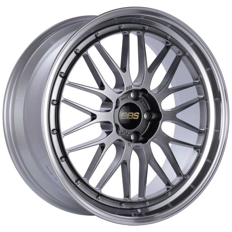 BBS LM 21x9 5x120 ET32 Diamond Black Center Diamond Cut Lip Wheel -82mm PFS/Clip Required LM260DBPK Main Image