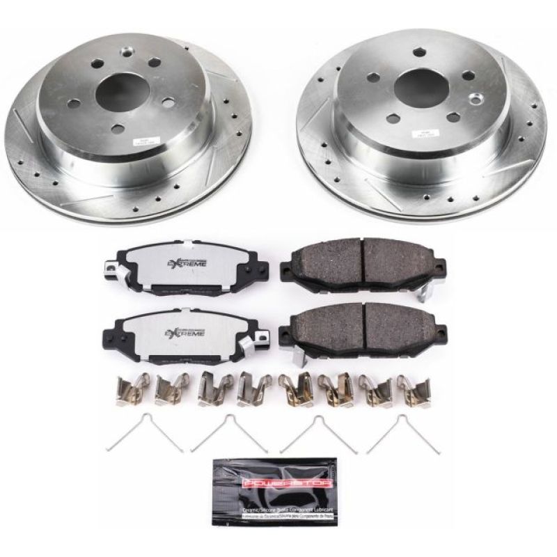 PowerStop PSB Z26 Street Warrior Kit Brakes, Rotors & Pads Brake Kits - Performance D&S main image