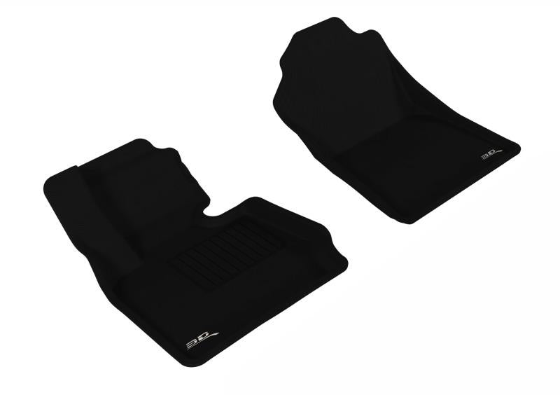 3D MAXpider 2011-2018 BMW X3/X4 F25/F26 Kagu 1st Row Floormat - Black L1BM03211509 Main Image