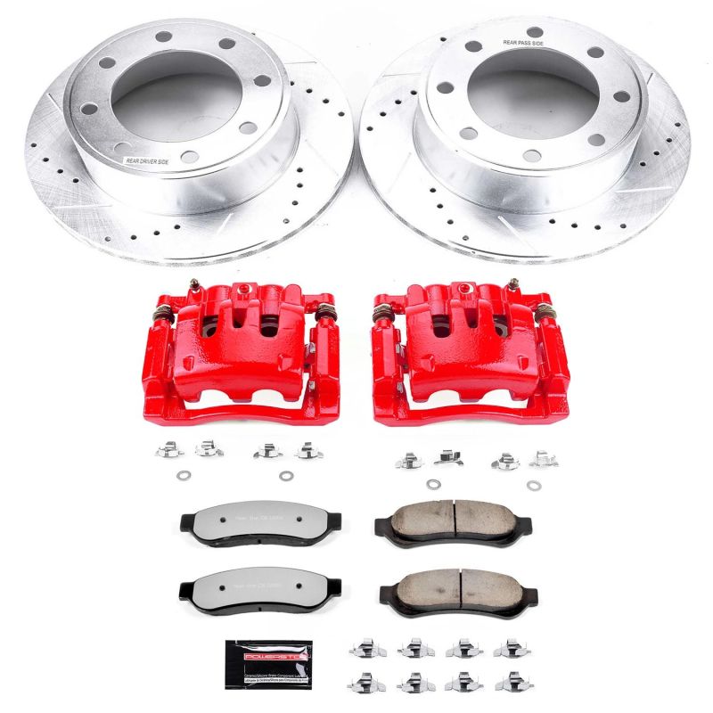 PowerStop PSB Z36 Truck & Tow Kit w/Cals Brakes, Rotors & Pads Brake Kits - Performance D&S main image