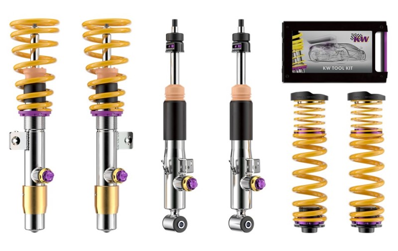 KW Coilover Kit V4 2021+ BMW M3 (G80) Sedan 2WD incl. M3 Competition 3A7200EB