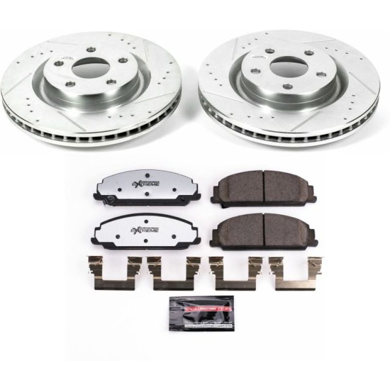 PowerStop PSB Z26 Street Warrior Kit Brakes, Rotors & Pads Brake Kits - Performance D&S main image