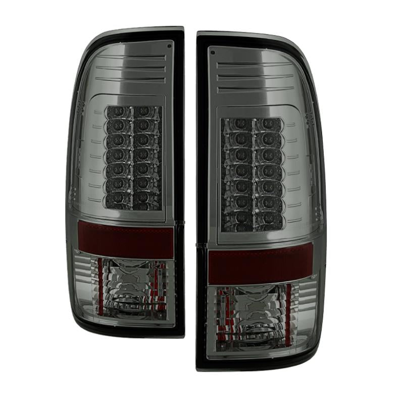 Spyder Ford Super Duty 08-15 Version 2 LED Tail Lights Smoke ALT-YD-FS07-LED-G2-SM 5029201 Main Image