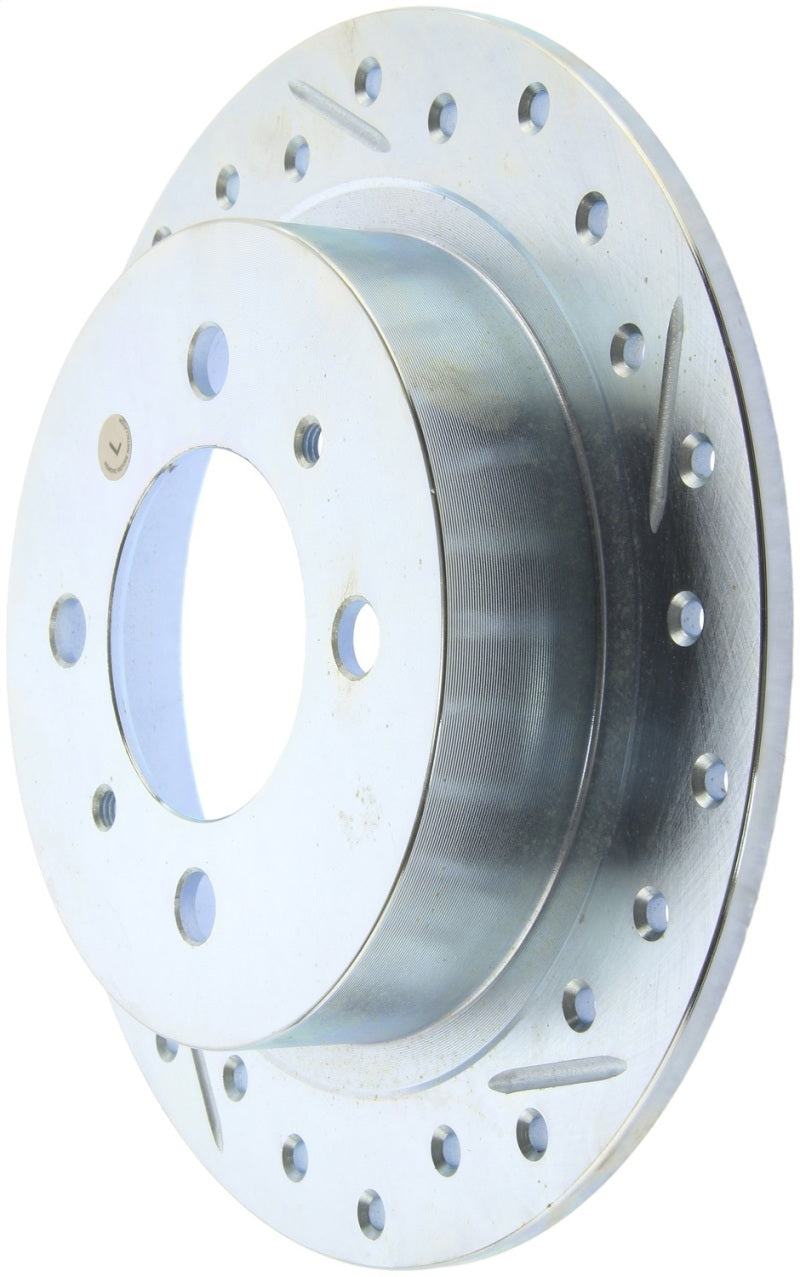 StopTech Select Sport Drilled & Slotted Rotor - Rear Left 227.42054L