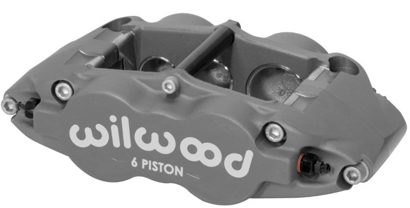 Wilwood Caliper-FSL6R-L/H , 1.62/1.12/1.12" Pistons, 1.25" Disc