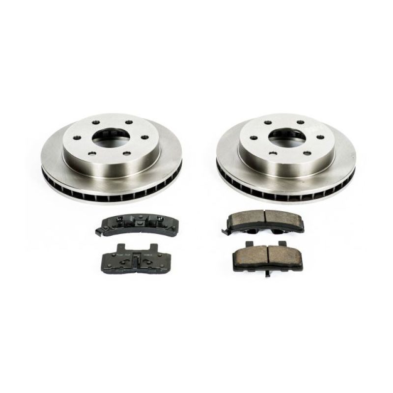 PowerStop PSB Autospecialty Kit Brakes, Rotors & Pads Brake Kits - OE main image