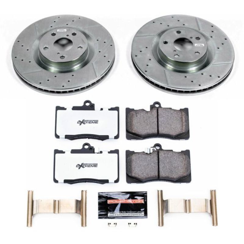 PowerStop PSB Z26 Street Warrior Kit Brakes, Rotors & Pads Brake Kits - Performance D&S main image