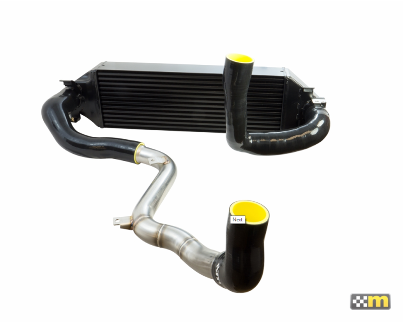 mountune 16-18 Ford Focus RS Intercooler Upgrade w/Black Charge Pipes 2536-ICK-BLK Main Image