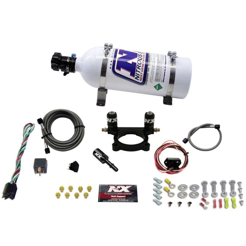 Nitrous Express 2013+ Subaru BRZ Nitrous Plate Kit (35-100HP) w/5lb Bottle 20960-05 Main Image