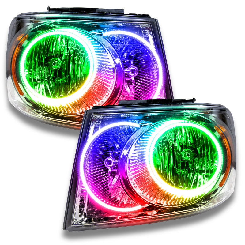 ORACLE Lighting Oracle 07-09 Dodge Durango SMD HL - Chrome - ColorSHIFT w/o Controller 7201-334