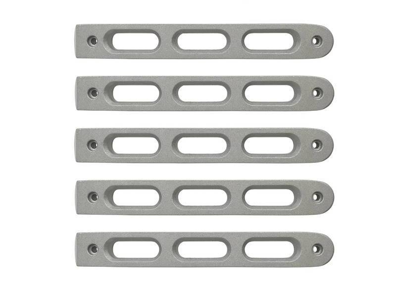 DV8 Offroad 2007-2018 Jeep JK Silver Slot Style Door Handle Inserts - Set Of 5 D-JP-190026-AL-5 Main Image