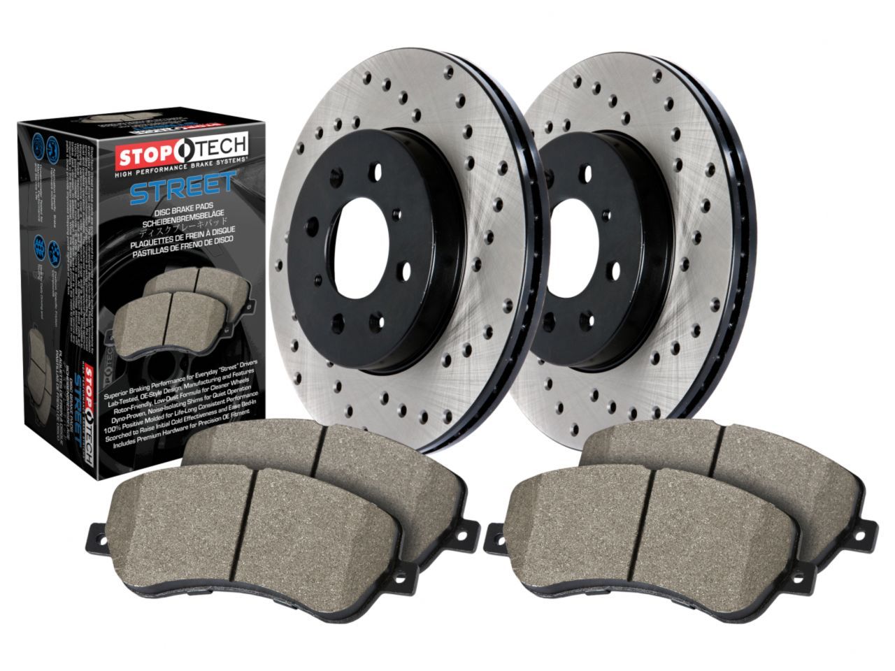 StopTech Rotor and Pad Kits 939.40021 Item Image