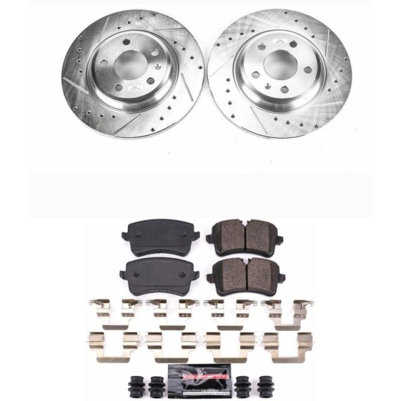 PowerStop PSB Z23 Evolution Kit Brakes, Rotors & Pads Brake Kits - Performance D&S main image