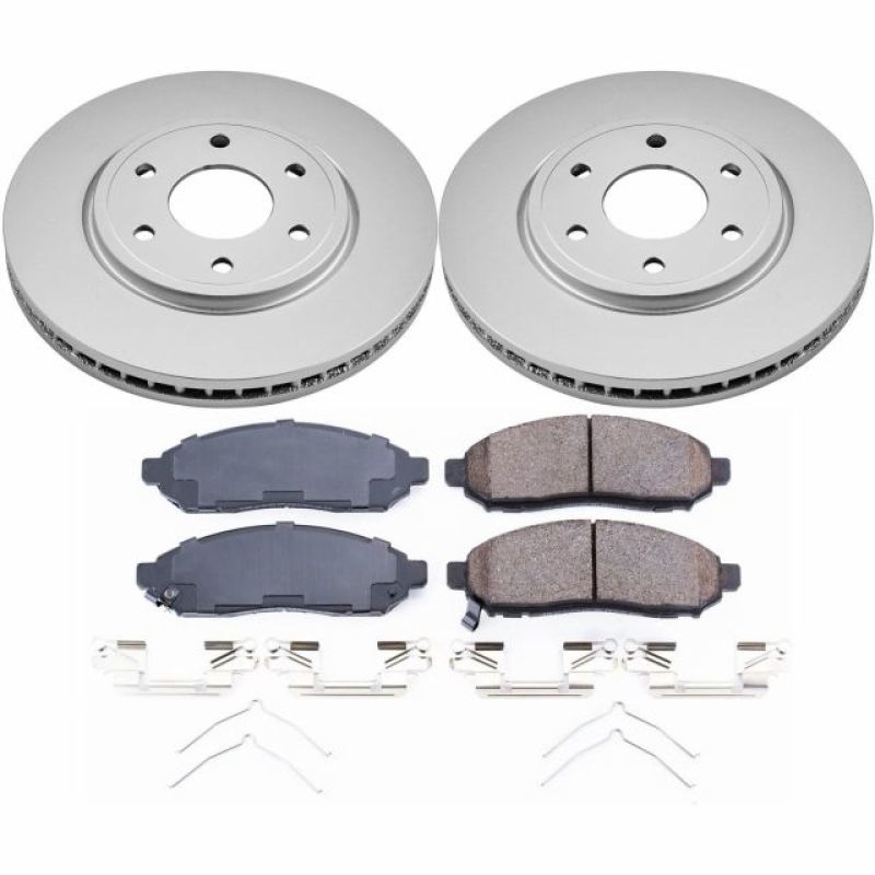 PowerStop PSB Z17 Evolution Coated Kit Brakes, Rotors & Pads Brake Kits - Performance Blank main image